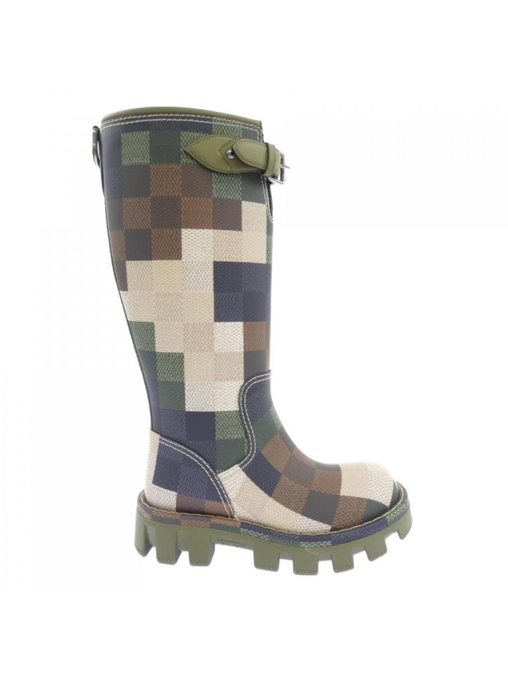 Louis Vuitton Damoflage LV Checkered Line Long Boots
